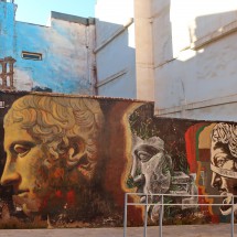 Another stunning mural in Cartagena